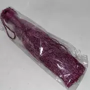 Large 6” Dark Pink Magenta Fabric Tassel Trim Lamp Pull Curtain Crafts Sewing