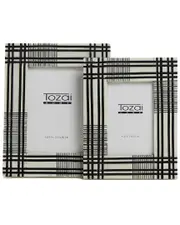 Tozai Set Of 2 Black And White Photo Frames