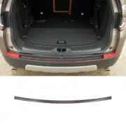 Black Titanium Rear Bumper Sill Scuff Plate Cove For Land Rover Discovery Sport