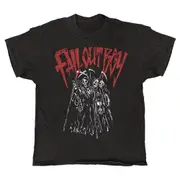 Fall Out Boy - Reapers - Black Vintage T-shirt