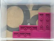 LEGO Parts - Magenta Tile 1 x 3 - No 63864 - QTY 5