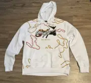 Southpole White Pull Over Hoodie Sweatshirt Men's XL