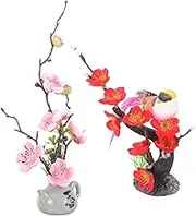 CIYODO 2pcs Japanese Sushi Plate Decorations Lifelike Ornaments Elegant Decor for Sushi Serving