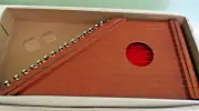 NEW, Vintage Arpa Magica 15-String Lap Harp/Zither/Judy Harp w/ 25 Music Sheets
