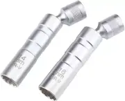14mm&16mm （9/16"&5/8"）Magnetic Swivel Spark Plug Socket,Thin Wall 12 Points