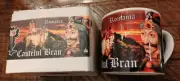 VLAD TEPES/DRACULA/ROMANIA/CASTLE BRAN/SOUVENIR MUG/HORROR/CASTLE DRACULa/RARE!!