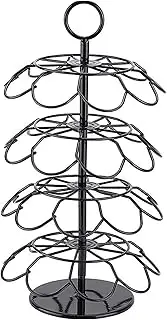 Coffee Bean Rack, rotatable Coffee ruboot, Capsule Coffee Display Stand, pod Storage Rack, 36 Capsules, Creative 360 ​​° Rotation
