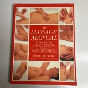Vintage The Massage Manual (Complete Body Massage Book) 1998 New Old Stock