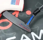 Scotty Cameron Super Select Squareback2 Custom Putter Matte Blackout USA Edition