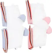 ASAKKURA 2 Pack Baby Mittens Stop Thumb Sucking Guard Newborn to Toddler Soft Comfortable Hand Covers for Boys and Girls Anti-Biting Quick Dry Elastic Cuff