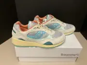 New! Mens Saucony Shadow 6000 Grey/Multi Running Shoes. Size 10.5. Awesome!