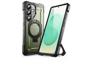 For Samsung Galaxy S25 6.2 Inch Ub Grip Heavy Duty Shockproof Magnetic Phone Case Compatible With Magsafe & Stand