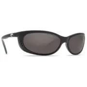Costa Fathom Matte Black Frame Sunglasses w/Gray 580P Lenses 06S9058-90580361
