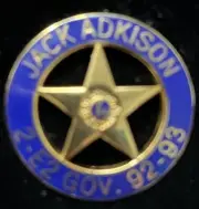 Collectible Patriotic Jack Alison 2-E2 Gov. 92-93 Lapel or Hat Pin