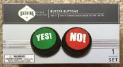 New Dashing Fine Gifts Yes And No Buzzer Buttons 10 Sayings Each