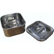 PMC Pro Silver Clay Firing Vessel Sinter Pan 80mm x 80mm x 45mm Tray