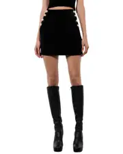 alice + olivia Donald Mini Skirt