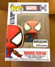 Funko POP Marvel Mangaverse Spiderman - #982 Amazon Exclusive Bobble-Head