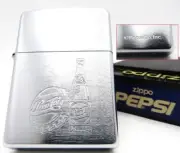 Pepsi Cola Engraved Zippo Oil Lighter 2003 MIB Rare