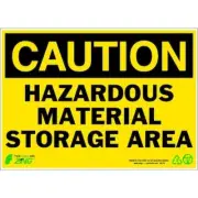 ZING 1150A Caution Sign, 7 in H, 10 in W, Rectangle, English, 1150A
