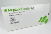 Molnlycke Mepilex Border Ag Foam Dressing 4 x 12in / 10 x 30cm Box of 5 395990