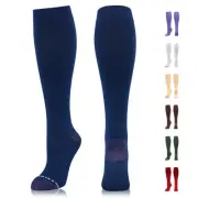 Compression Dress Sock (15-20 mmHg) for Men & Women - Cotton Rich Comfortable...