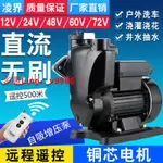 【咨詢客服應有盡有】直流無刷自吸水泵農田澆灌水井抽水泵12V24V48V60V電瓶船用高壓泵