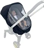 Colukii Stroller Accessories Rain Cover Compatible with Doona+, Doona i Car Seat & Stroller,Weatherproof Cover, Baby-Safe Materials, Easy Access with Wide Zipper Opening