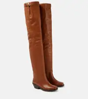 [Isabel Marant] Isabel Marant Amati leather over-the-knee boots UK 6 black