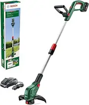Bosch 18V Cordless Grass Trimmer with 1 x 4ah Battery & Fast Charger, 26cm, EdgeSimple Function (UniversalGrassCut 18V-26-500)