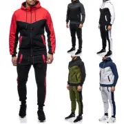 Men's Tracksuit 2 Piece Hoodie Pant Sweatsuit Sets Casual Jogging Athletic Suits