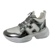 E81 sneakers donna HOGAN INTERACTION H487 SLIP- ON shoes women