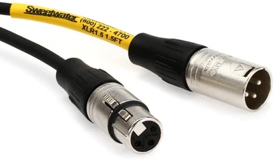 Pro Co EXM-1.5 Excellines XLR-XLR Patch Cable - 1.5 foot