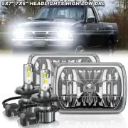 7x6" LED Headlights Hi/Lo Sealed Beam For 1995- 1996 1997 Nissan Pickup Hardbody
