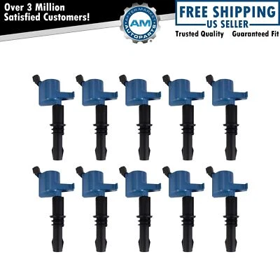 Ignition Coil Set Fits 2005-2008 Ford F-250 F-350 F-450 F-550 Super Duty (for: Ford)