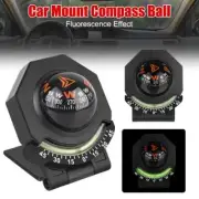 Marine Compass for Boats Glow-in-The-Dark Car Compass Ball Dash Mount Adjustable