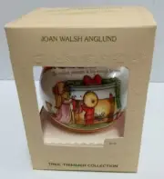 NIB Vtg 1979 Hallmark Joan Walsh Anglund Satin Christmas Ornament FC 203/4 D1021