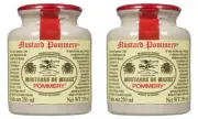 Meaux Pommery Ceramic Mustard Regular 250ml (2 Pack)