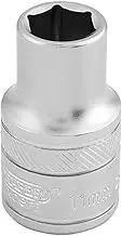 Draper 16600 1/2" Square Drive 6 Point Socket, 11mm Size