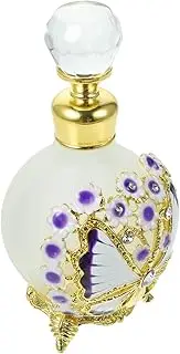 SAFIGLE Vintage Perfume Bottle Decorative Refillable Travel Dispenser Elegant Essential Oil Container Unique present for Mother Day Birthdays and Weddings