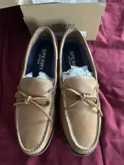 Sperry Men's Top-Sider Leeward 1-Eye Boat Shoes, Size 9