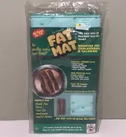 The Original Fat Mat Removes Grease, Cholesterol As Seen on TV NEW Sealed NOS