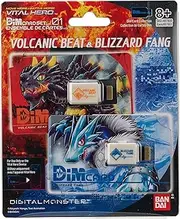 BANDAI Vital Hero DIM Card Pack (Volcanic Beat & Blizzard Fang) (87801)