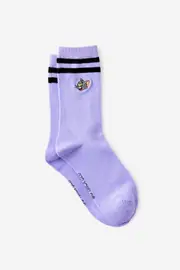 [Typo] Typo - Tom & Jerry Socks - Lcn wb tom and jerry emb (s/m) SOLID LCN WB TOM AND JERRY EMB (S/M)