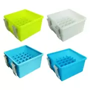 Minnow Squid Jig Hard Baits Container Webfoot Lures Case Fishing Box Lined Box
