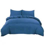 Ocean Soft Quilt/Duvet/Doona Cover Set Single/D/Queen/King/Super King Size Bed