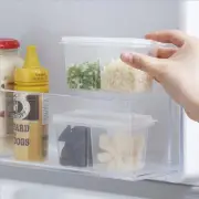 10 Pcs Pantry Storage Containers Crisper with Lid Kitchen Box