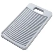 Hand Washing Board Washboard Anti-slip Hangable Laundry Artifact (grey) Miss
