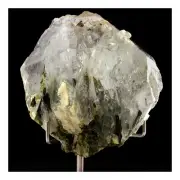 Stones And Minéraux. Quartz + Epidote. 976.0 Ct. Cevins, Savoy, France