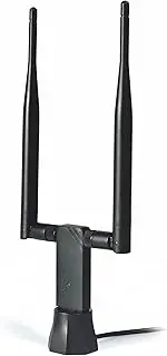 PAU0D AC1200 Wireless AC USB Adapter w/Dual Antennas - Windows 7/8/10/11/2019/2022, MXLinux, EndeavourOS, Mint, Ubuntu, Fedora, openSUSE, Rocky, Zorin, Kali Linux and Raspbian